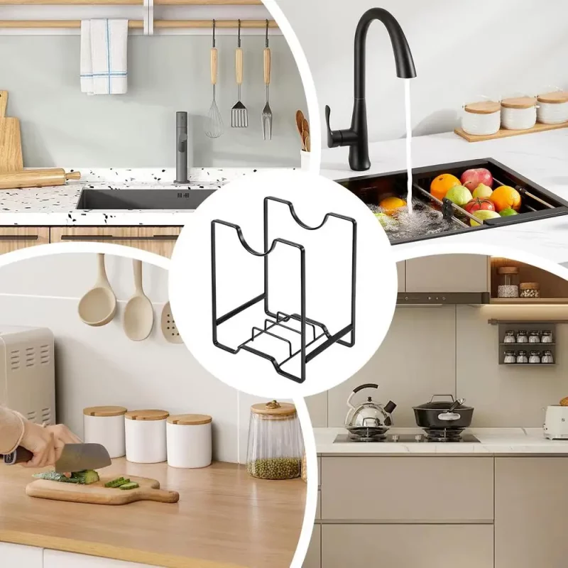 Égouttoir Vaisselle Design pour Planches à Découper en Métal – Image 4