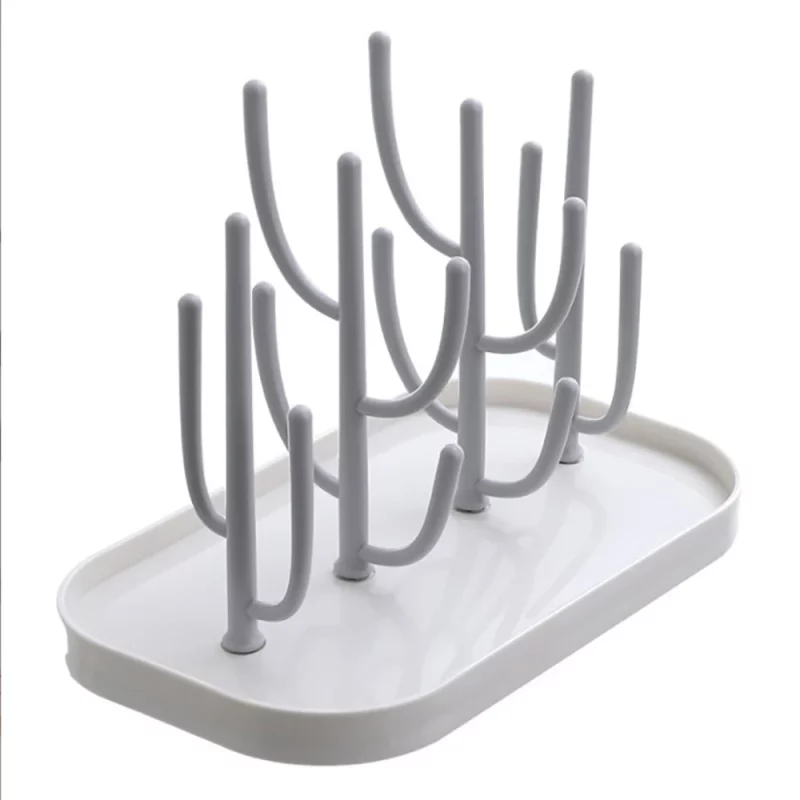 Égouttoir Vaisselle Design pour Biberons - blanc