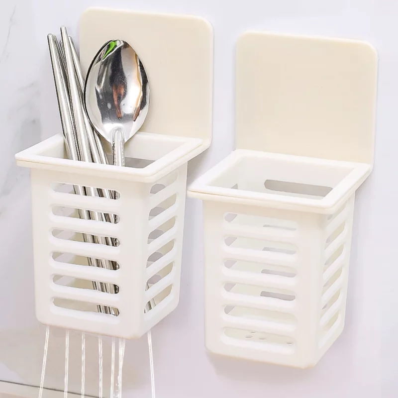Petit Égouttoir Vaisselle Mural pour Couverts – Lot de 2