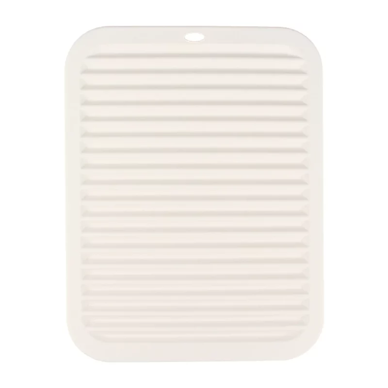 Tapis égouttoir vaisselle en silicone ultra souple – Image 2