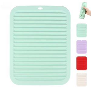 Tapis égouttoir vaisselle en silicone ultra souple